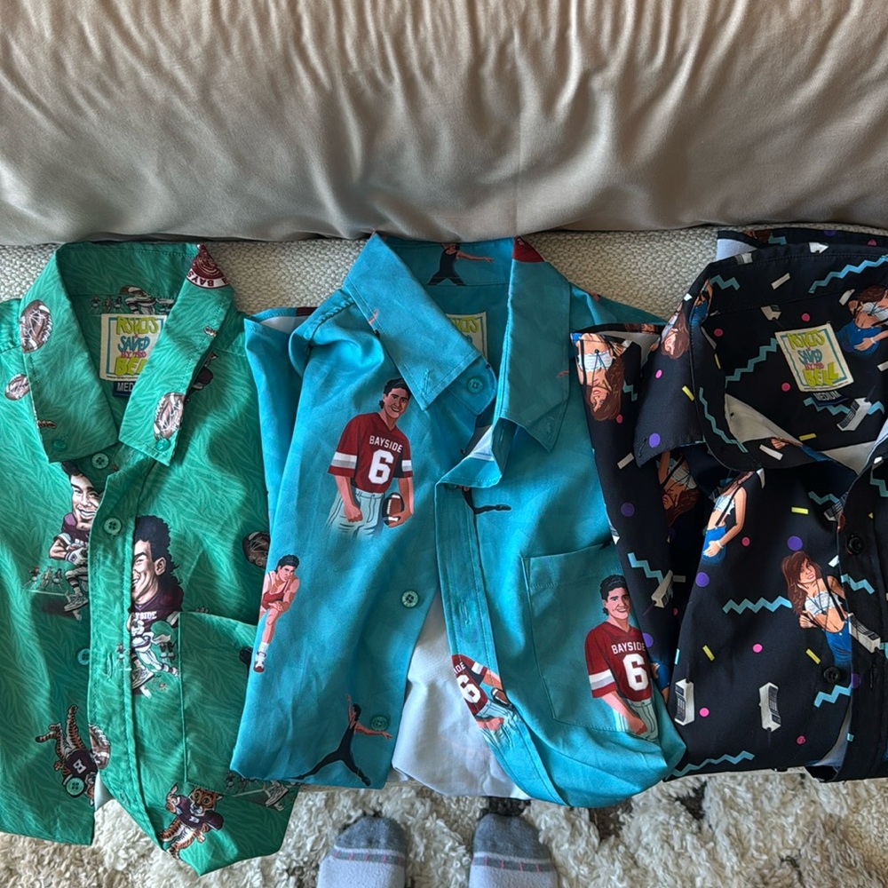 RSVLTS Saved By The Bell Shirts